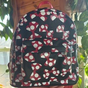 💋Disney Parks Minnie Bow Backpack
